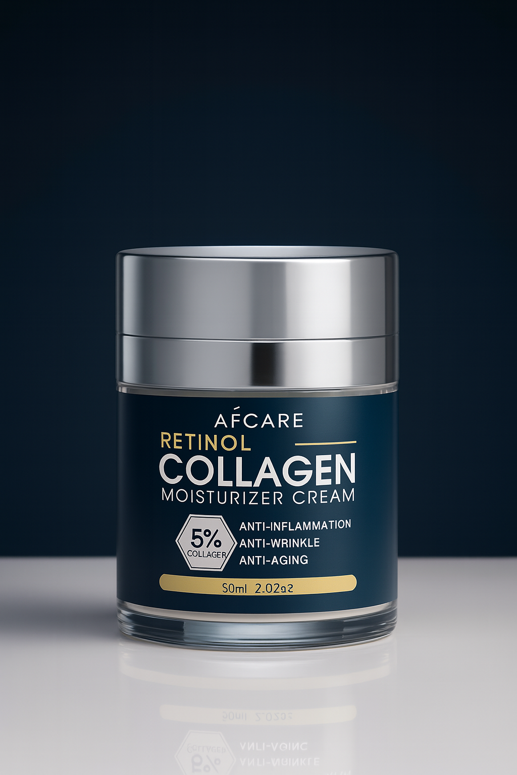 crème pour le visage au collagène 8%