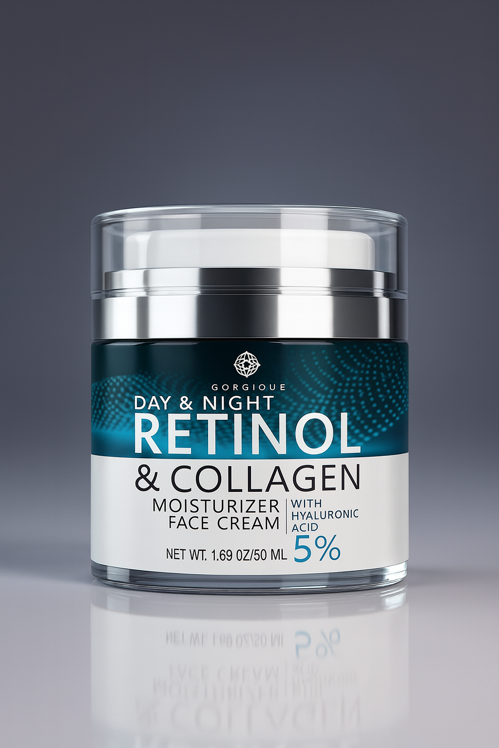 Crème hydratante au rétinol pour le visage