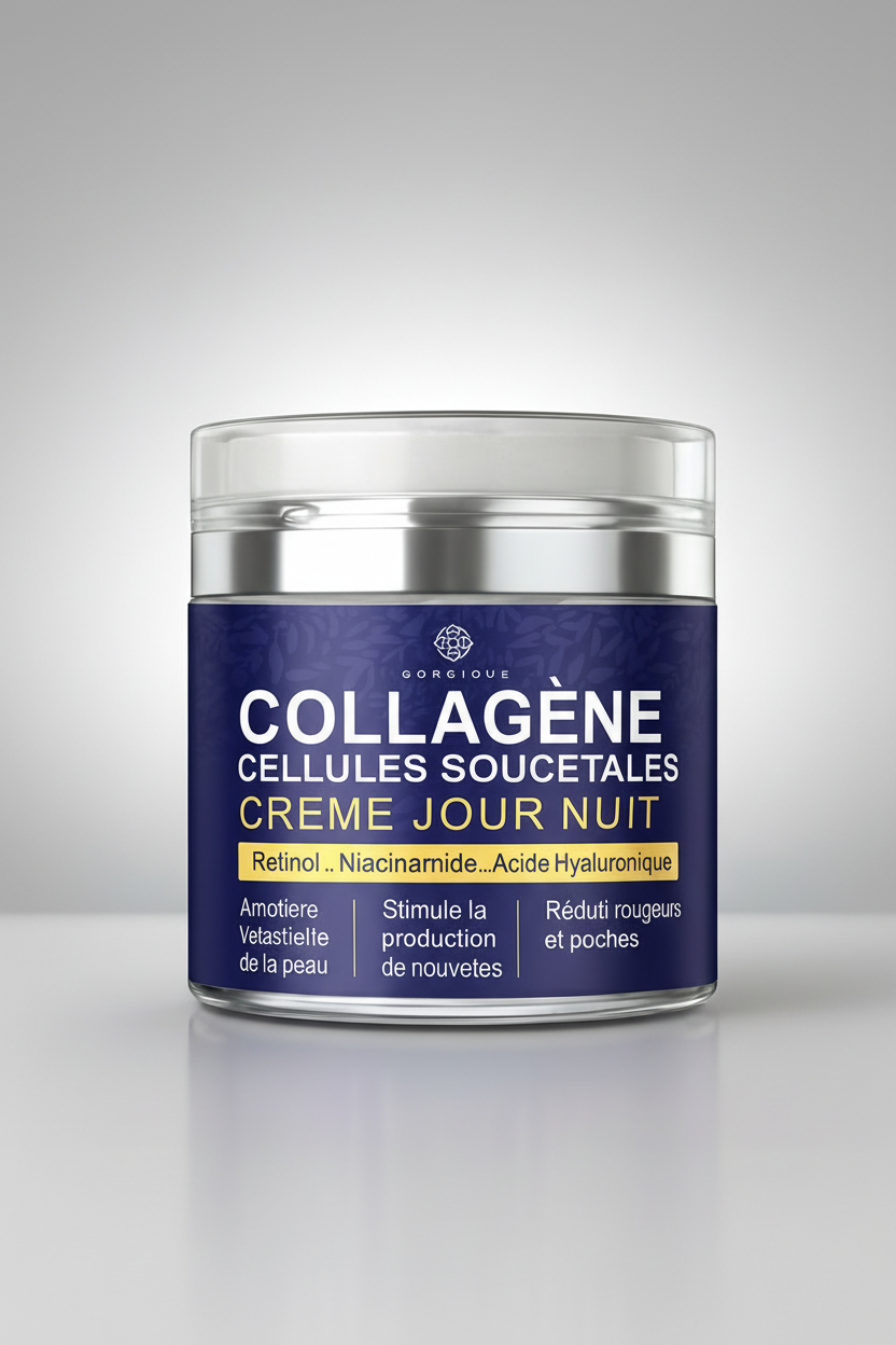 Crème pour le visage au collagène