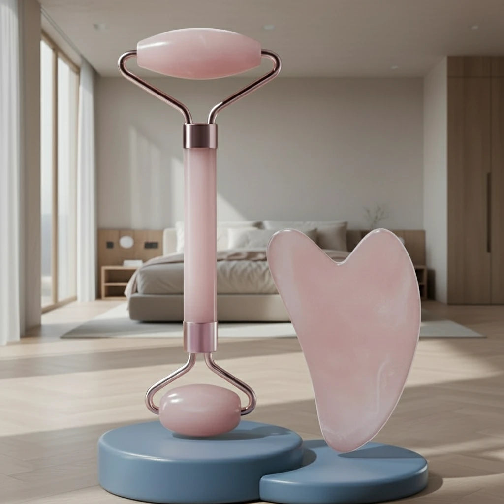 Rouleau en résine pour le visage