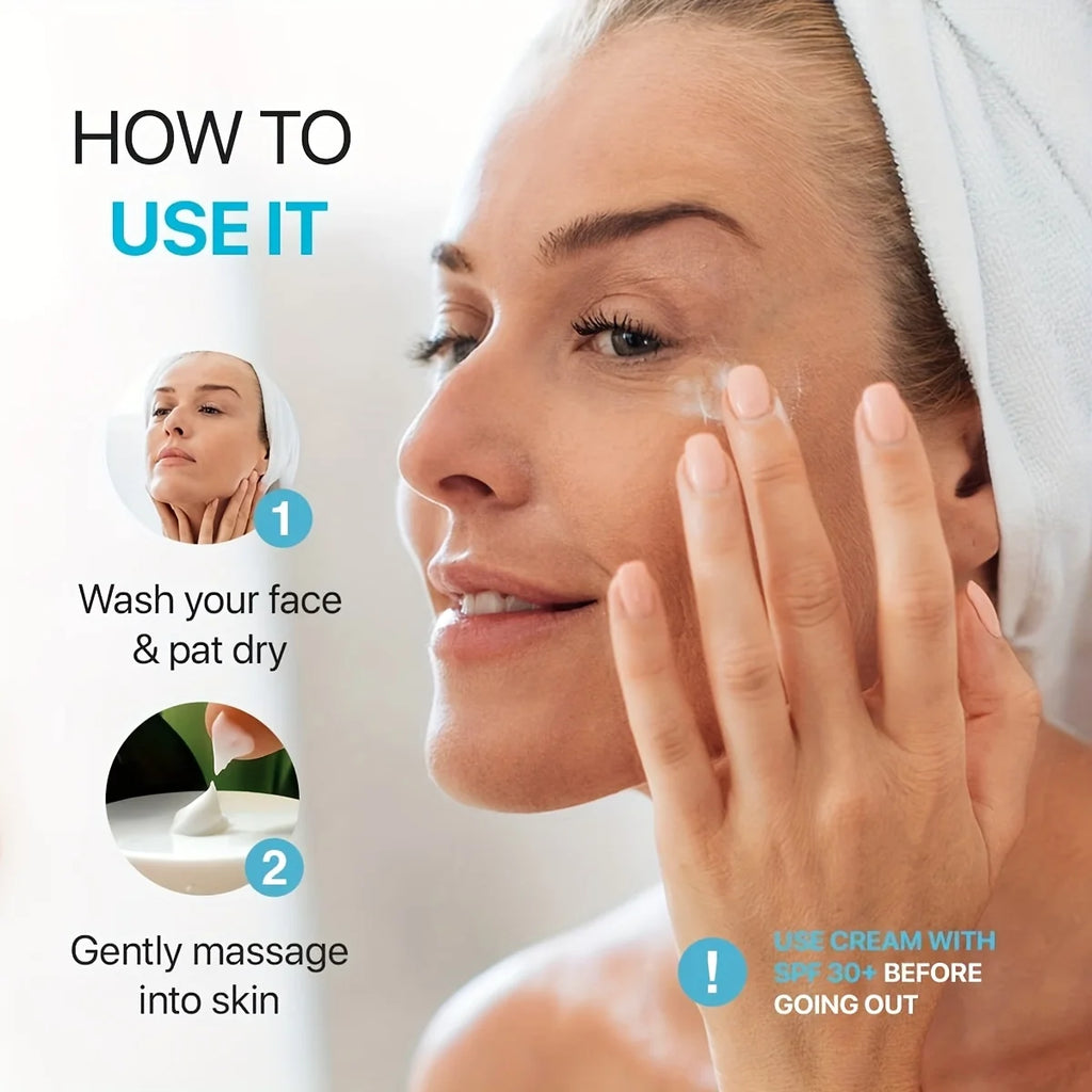 Crème hydratante au rétinol pour le visage